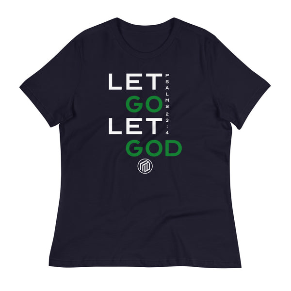 Let Go Let GOD Ladies' short sleeve t-shirt
