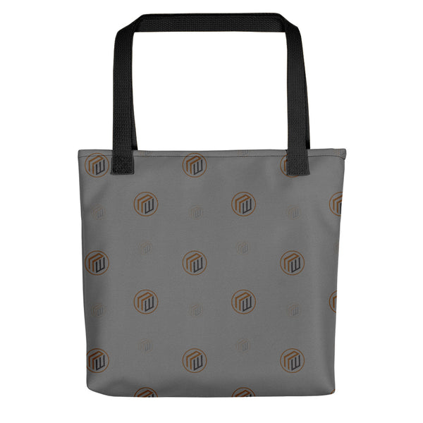 The Branded Tote-Grey