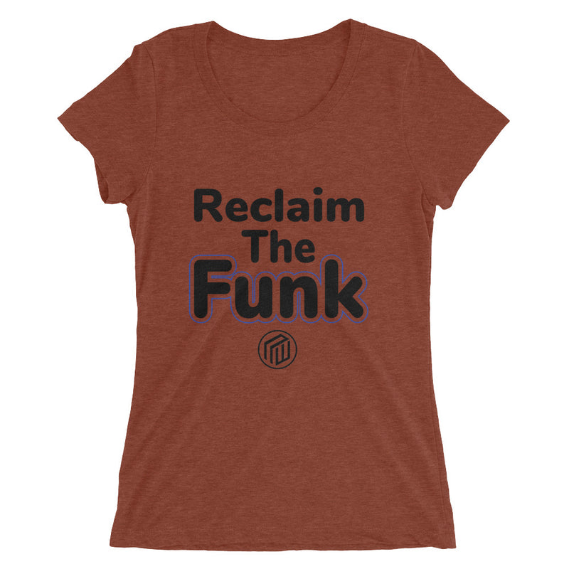 Reclaim The Funk Ladies' short sleeve t-shirt
