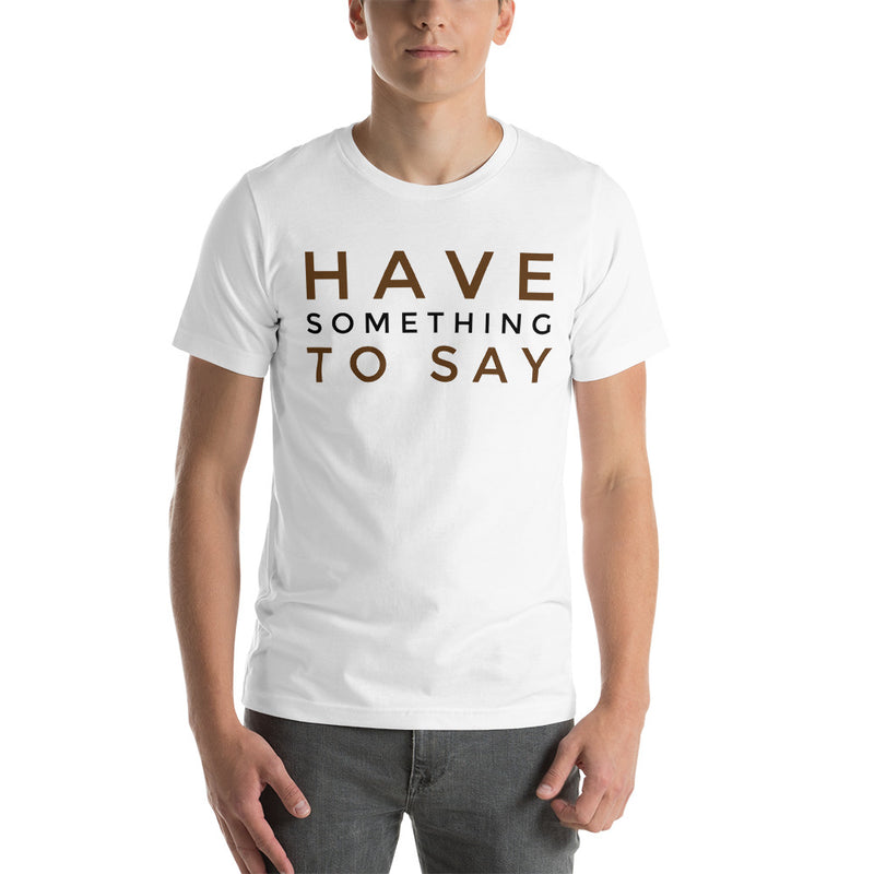 Short-Sleeve Unisex  Slogan T-Shirt