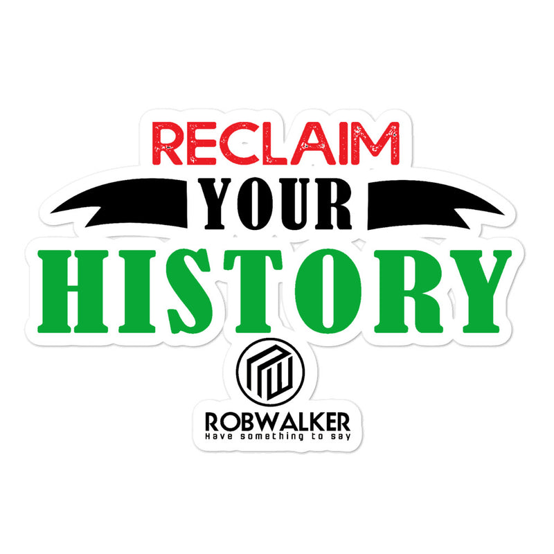 Value your History Bubble-free stickers