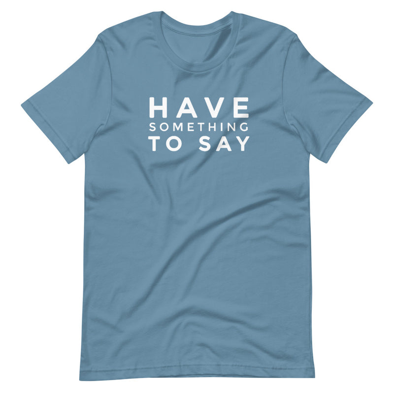 Slogan Short-Sleeve Unisex T-Shirt