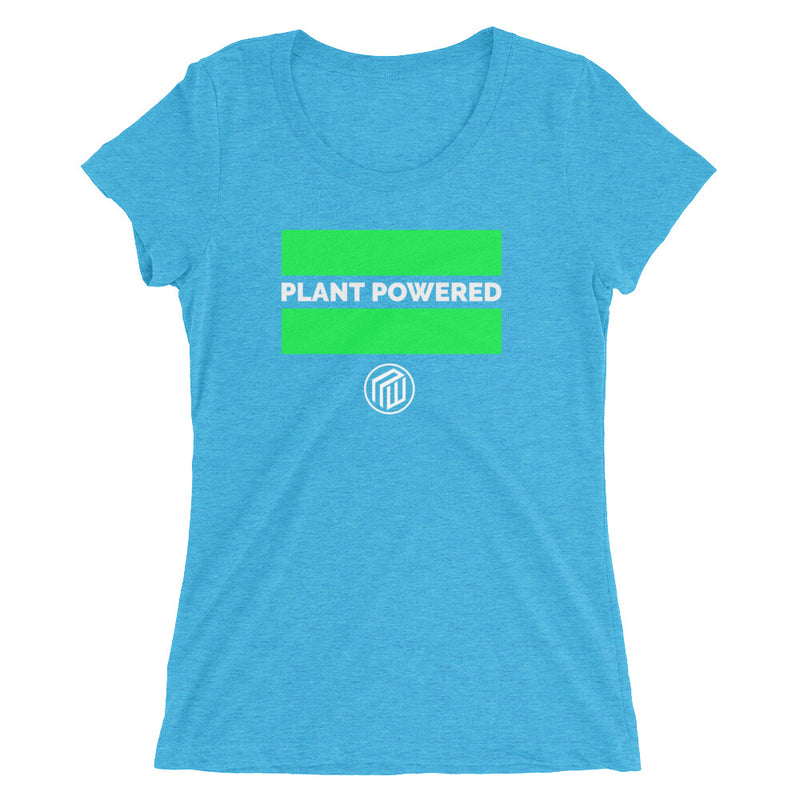 Plant =Powered Ladies' short sleeve t-shirt