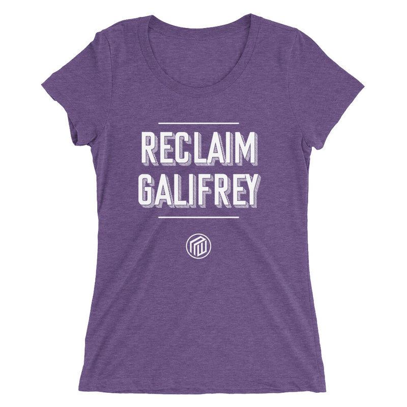 Reclaim Gallifrey ladies' short sleeve t-shirt
