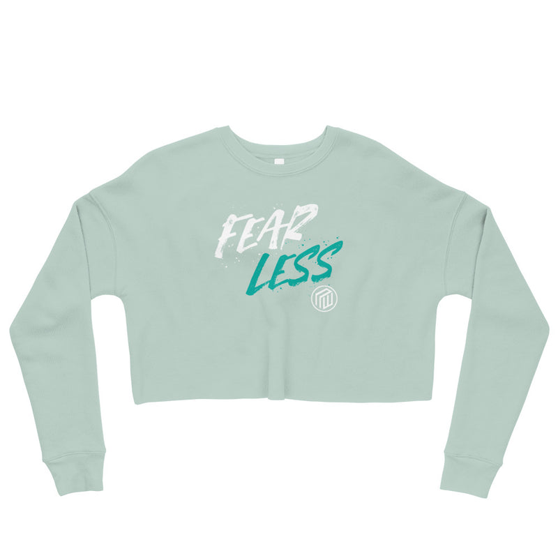 Fear Less Crop Sweatshirt