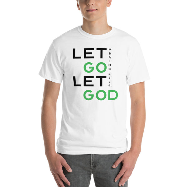 Plus Sized Let Go Let God Short Sleeve T-Shirt