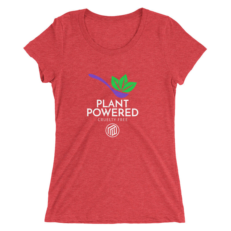 Plant Powered Ladies' short sleeve t-shirt