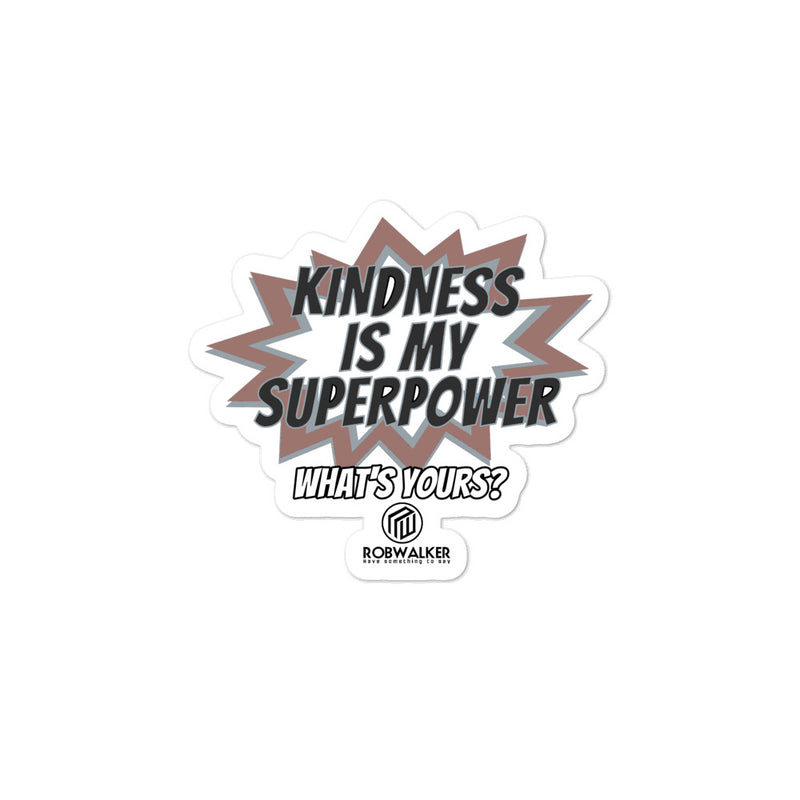 Branded Kindness Bubble-free stickers